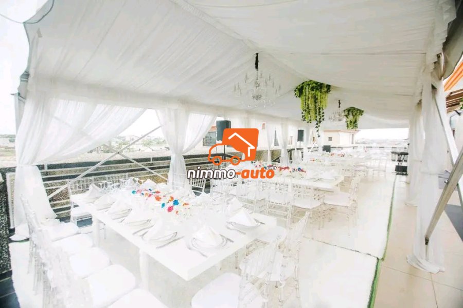 Magnifique terrasse à louer pour cérémonie