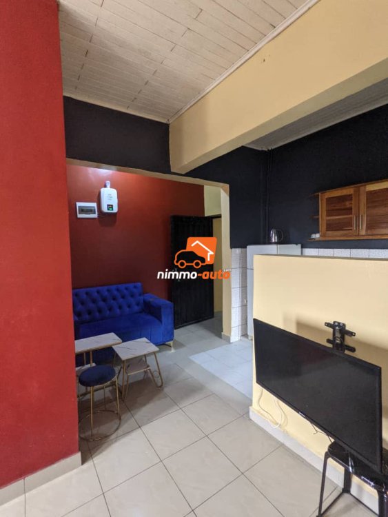 studio meublé avec cuisine americaine à bassong