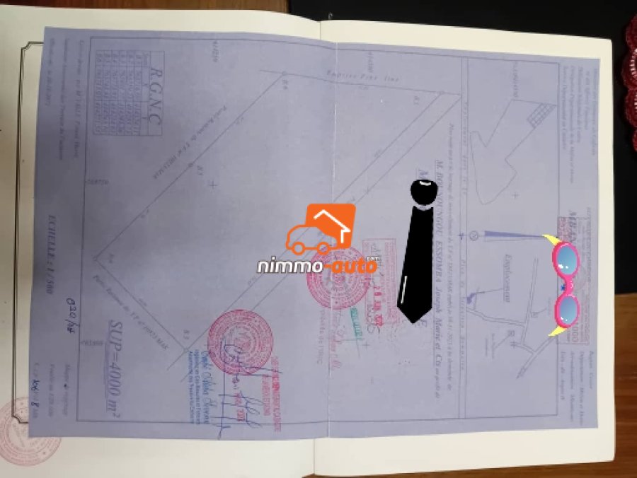 Terrain titré à vendre à Mbankomo