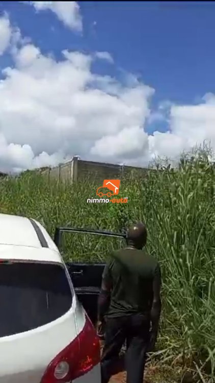 Terrain titré et d'habitation à vendre à Tsinga village