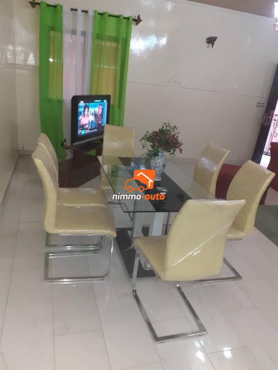 Appartement meublé 3chbres à louer à mobile omnisports