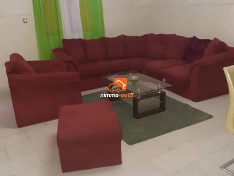 Appartement meublé 3chbres à louer à mobile omnisports