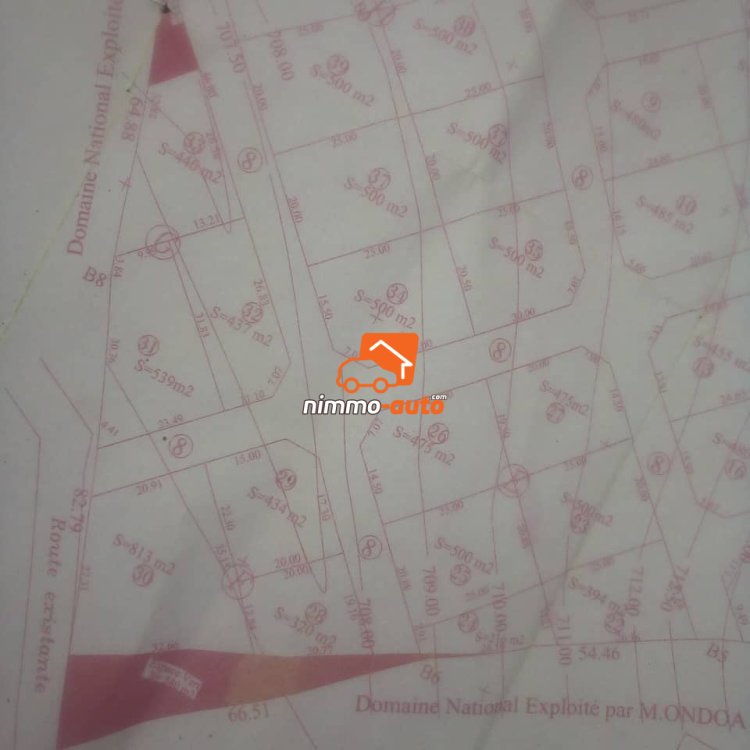 Excellente affaire de 500m² de terrain à vendre à Awae Escalier