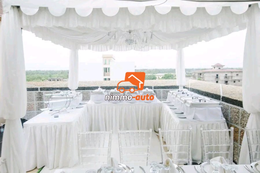 Magnifique terrasse à louer pour cérémonie
