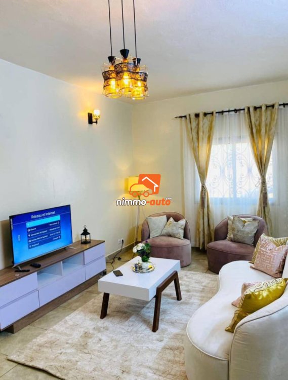 appartement meublé situé à odza