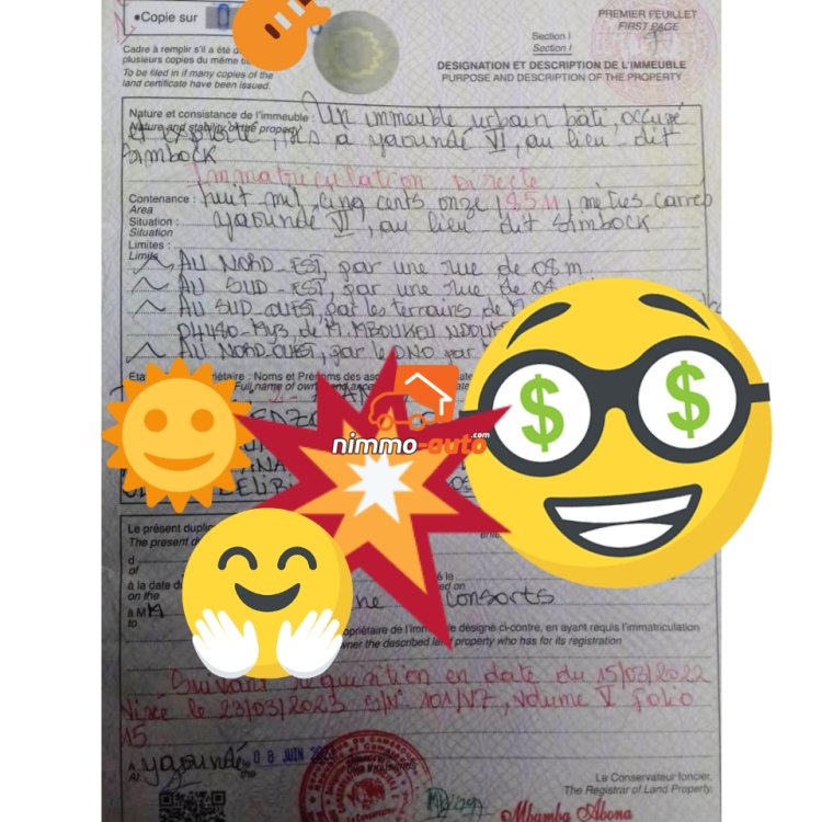 Terrain commercial à vendre à Simbock