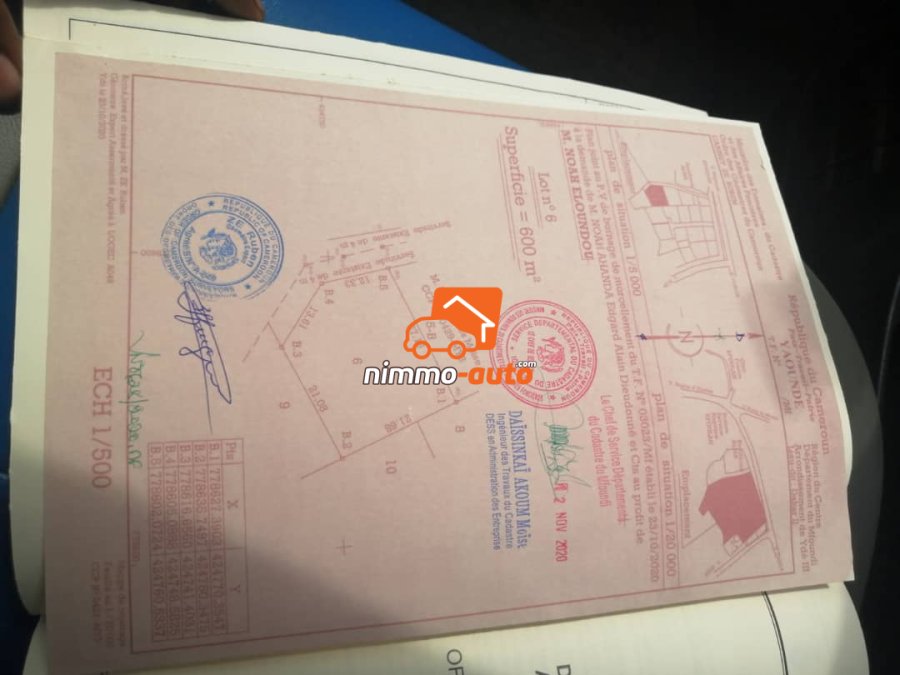 Terrain a vendre a Dakar