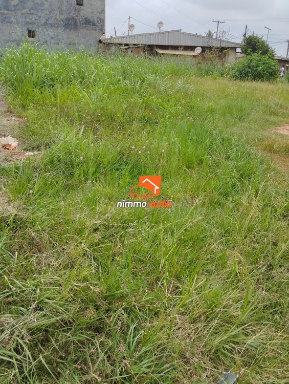 Terrain titré à caractère commercial à vendre bon prix