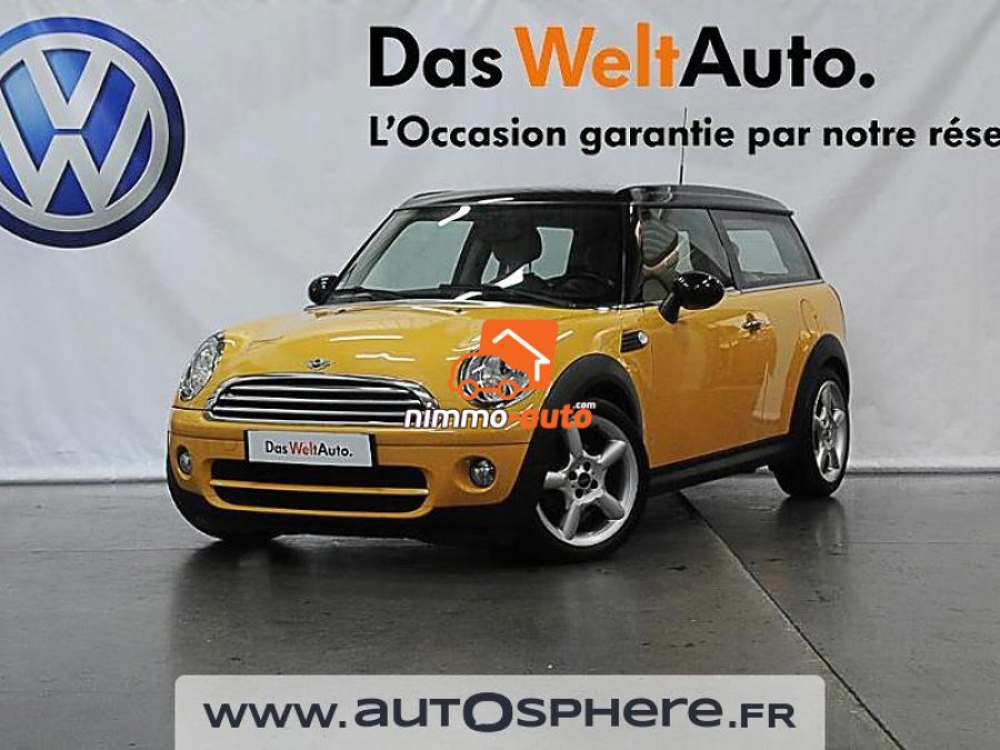 Mini Cooper Clubman Jaune
