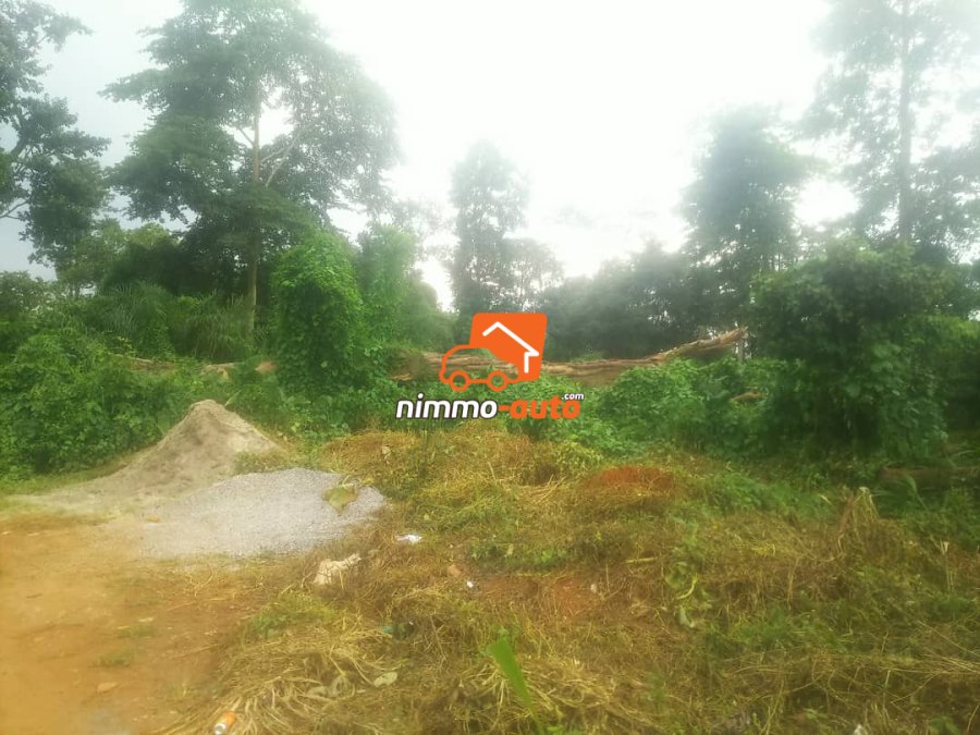 Terrain à vendre à SOA derrière l'église catholique