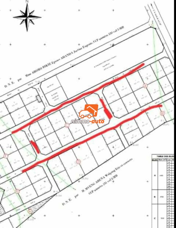 Terrain à vendre à Mbankomo