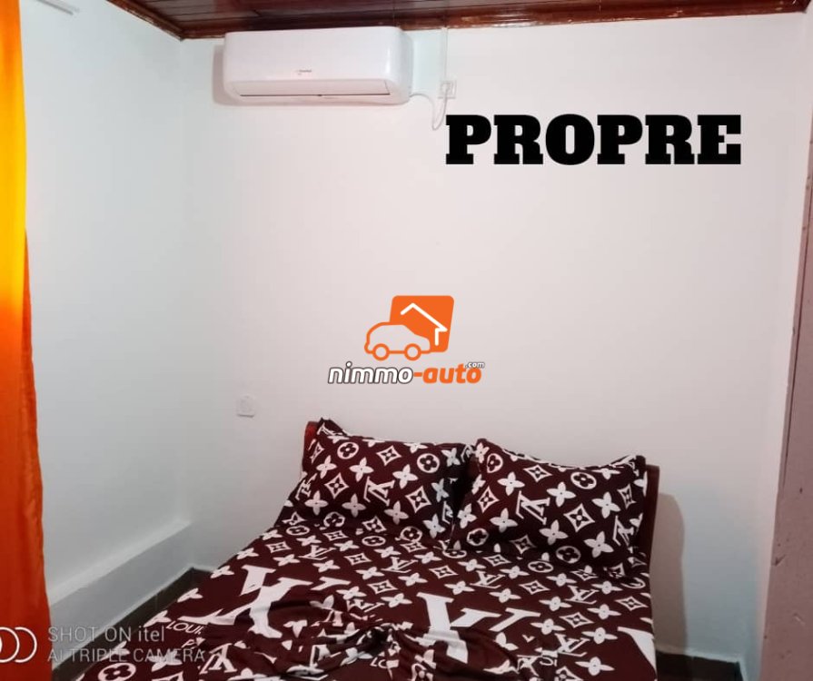 Studio meublé à louer à Yaoundé (Nouvelle route Omnisport)
