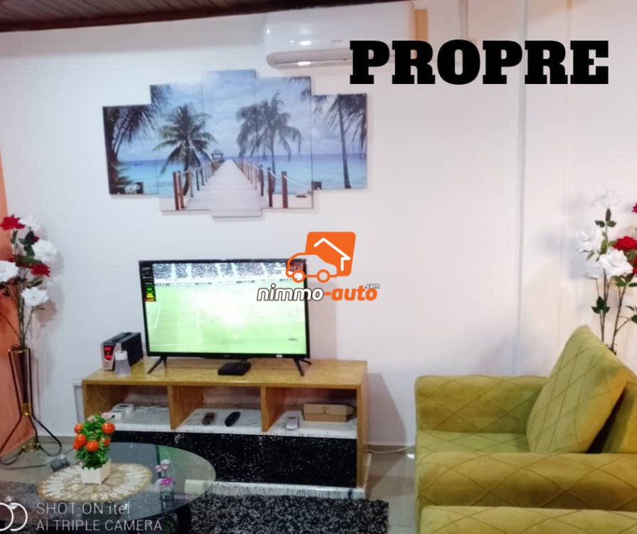 Studio meublé à louer à Yaoundé (Nouvelle route Omnisport)