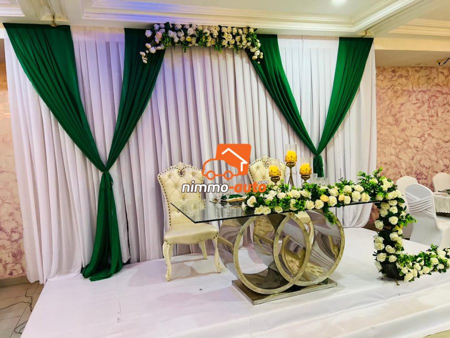 Magnifique et Somptueuse Salle de Fête à Ékié