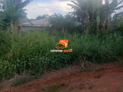 Terrain a vendre a Yaounde lieu Dit NYOM petit marcher